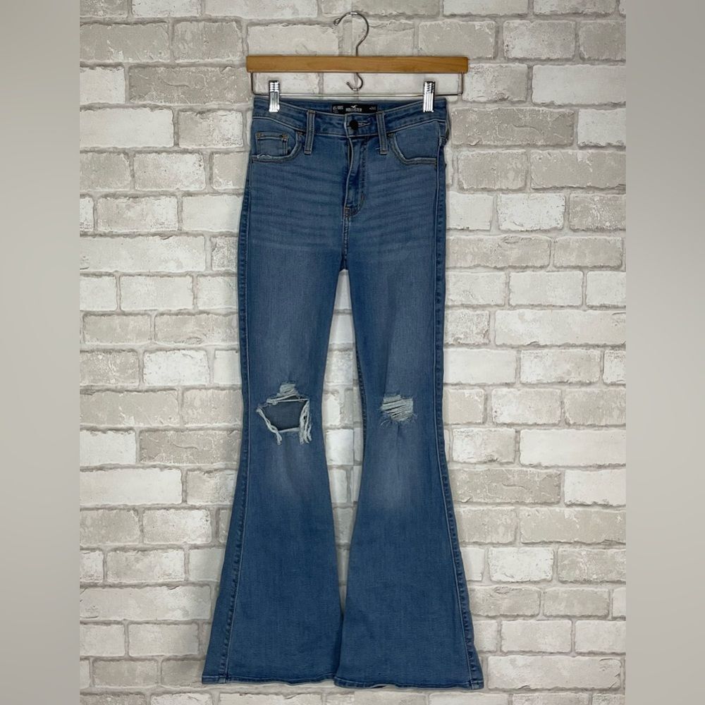 Hollister High Rise Vintage Flare Jeans Size 24S